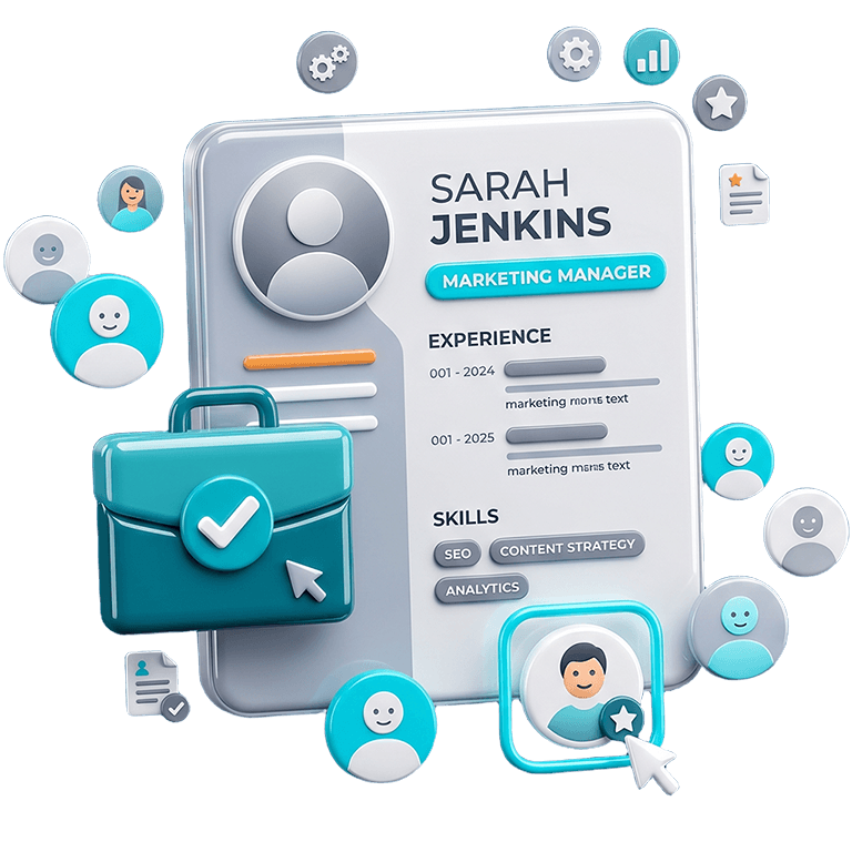 Job Applicant Campaigns icon - webnic