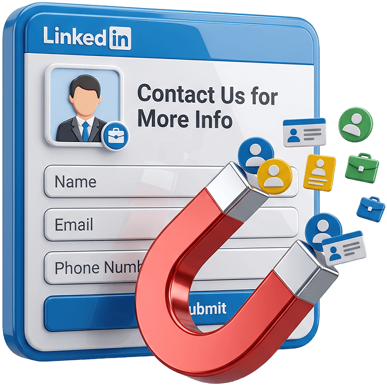 Lead Generation Ads icon - webnic digital