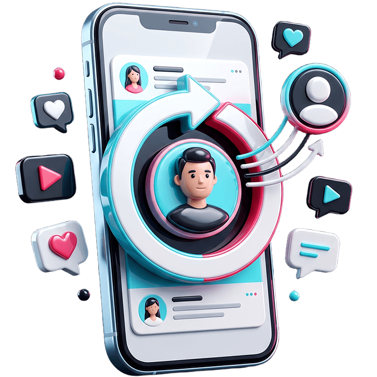 Retargeting Campaigns Tiktok icon (1) - webnic
