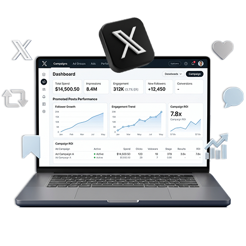 Twitter (X) Ads 500x500 - webnic