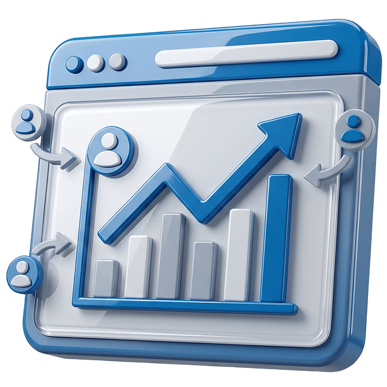 Website Traffic icon- webnic