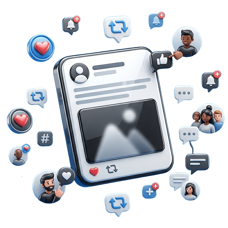 Engagement Campaigns icon twitter - webnic