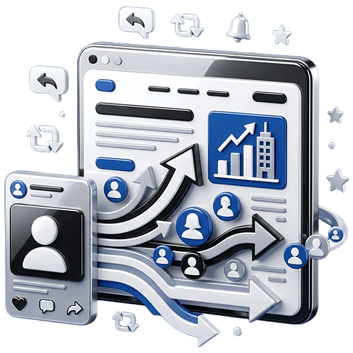 Website Traffic Campaigns icon twitter - webnic digital